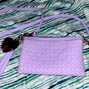 Aldo lilac crossbody purse